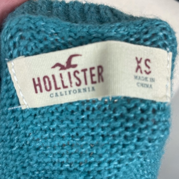 Hollister V-neck Oversized Llama Alpaca Sweater XS - Picture 10 of 12
